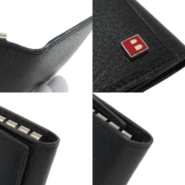 BALLY バリー ロゴ キーケース レザー メンズ [中古] ブランド京の蔵