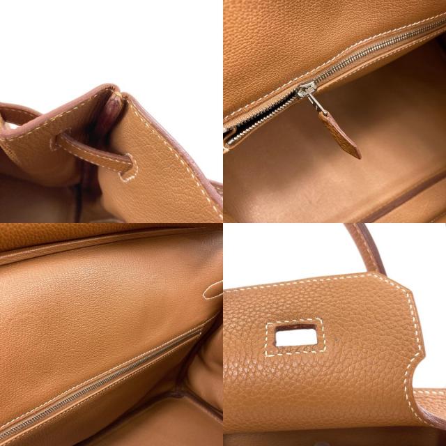 エルメス ハンドバッグ バーキン35 ゴールド シルバー金具