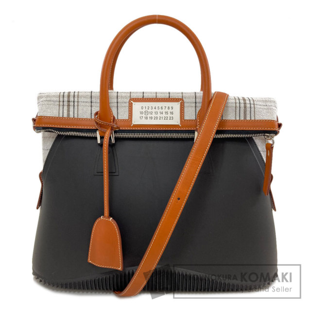 ⭐️良品⭐️ メゾンマルジェラ 5AC ラバー 2way ハンドバッグ MaisonMargiela メゾン・マルジェラ 5AC 2WAY ハンドバッグ ラバー