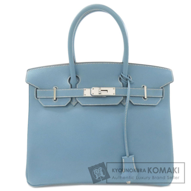 新品未使用 HERMES エルメス　バーキン30　エトープ　シルバー金具 HERMES エルメス バーキン30 エトープ シルバー金具 ハンドバッグ