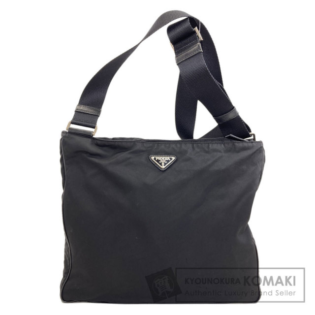プラダ ショルダーバッグ ロゴ金具
