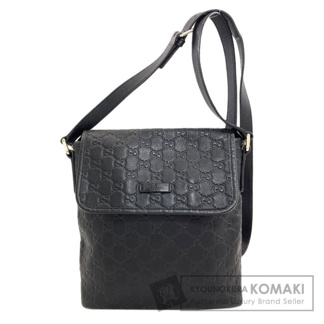 GUCCI グッチ 223666 GGシグネチャー シマ ショルダーバッグ カーフ