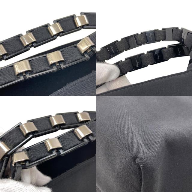 サルヴァトーレフェラガモ ハンドバッグ ヴァラ金具ハンドル 2WAY