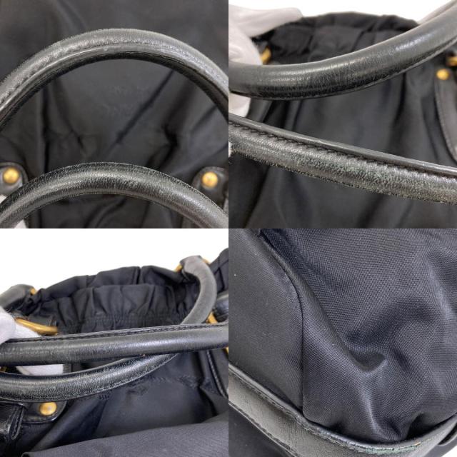 PRADA プラダ ロゴ トートバッグ ナイロン素材 レディース [中古
