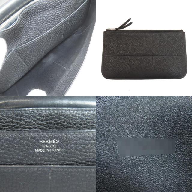 エルメス 長財布（小銭入れあり） ドゴンGM デュオ シルバー金具