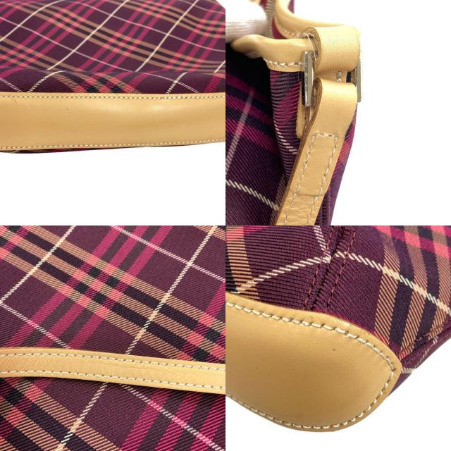 BURBERRY バーバリー ブルーレーベル チェック柄 ショルダーバッグ