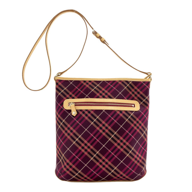BURBERRY バーバリー ブルーレーベル チェック柄 ショルダーバッグ