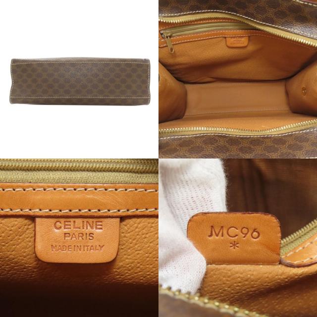 CELINE セリーヌ ハンドバッグ マカダム柄 ユニセックス CELINE セリーヌ マカダム柄 ハンドバッグ PVC レディース [中古