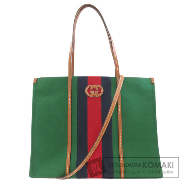 GUCCI グッチ 727701 インターロッキングG 2WAY トートバッグ