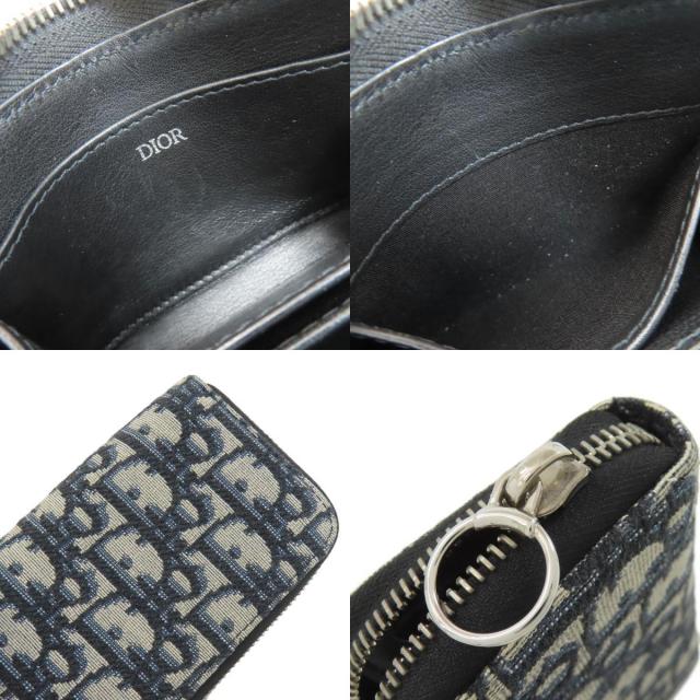 CHRISTIAN DIOR クリスチャンディオール オブリーク ジャガード カード CHRISTIAN DIOR クリスチャンディオール オブリーク ジャガード カード