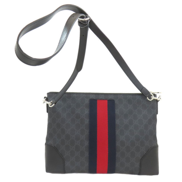 GUCCI グッチ 474139 ロングショルダー GGスプリーム ショルダーバッグ
