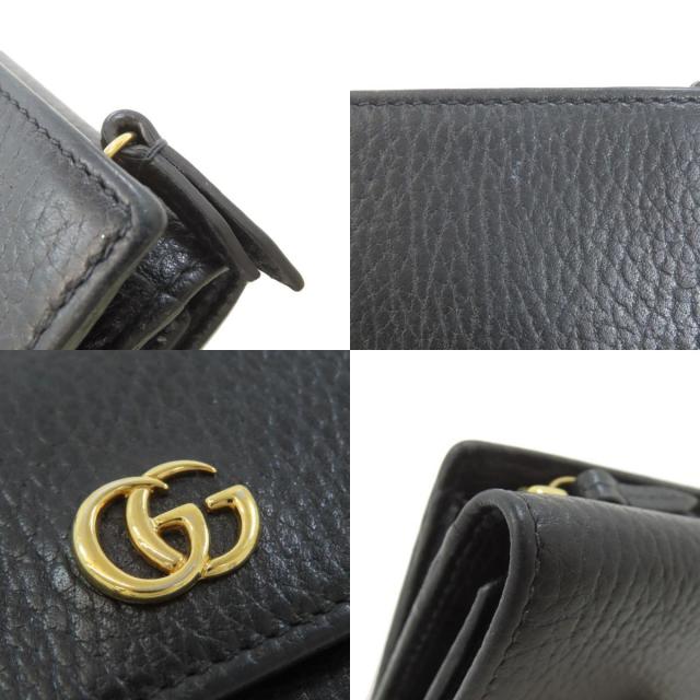 グッチ 二つ折り財布（小銭入れあり） GGマーモント
