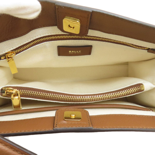 BALLY バリー TRAPEZE ショルダーバッグ レザー レディース [中古