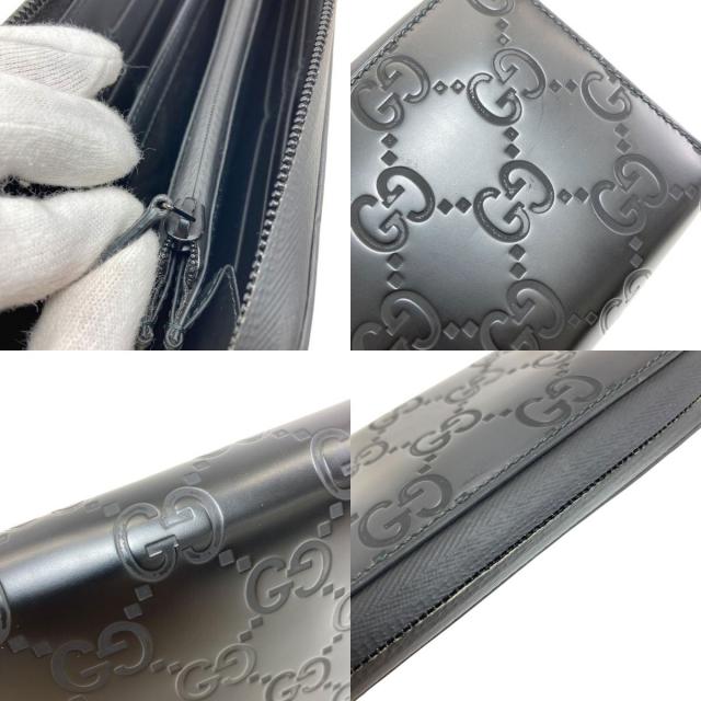 GUCCI グッチ 771421 ラウンドファスナー GG 長財布（小銭入れあり