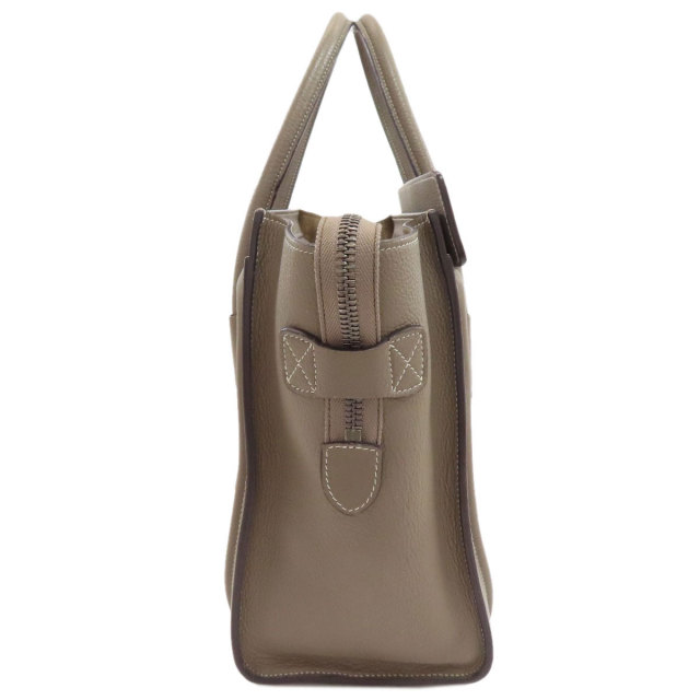 CELINE セリーヌ ラゲージマイクロ ハンドバッグ カーフ レディース