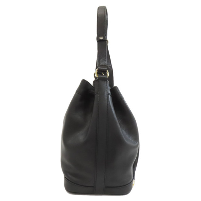 CELINE セリーヌ 巾着 ショルダーバッグ レザー レディース [中古