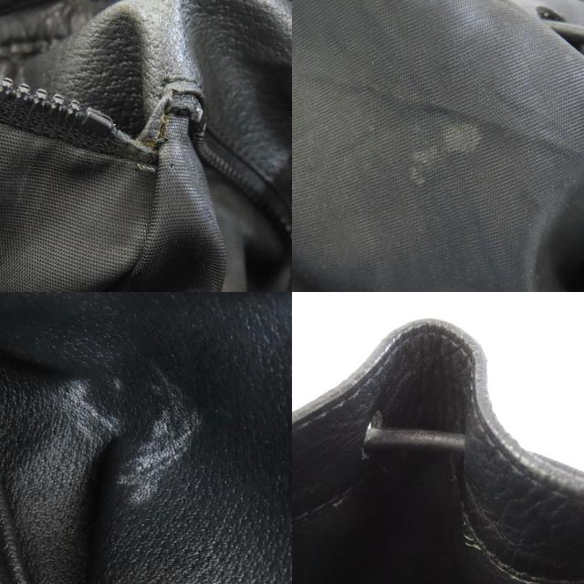 CELINE セリーヌ 巾着 ショルダーバッグ レザー レディース [中古