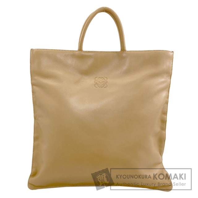 LOEWE ロエベ アナグラム ハンドバッグ ラムスキン レディース [中古