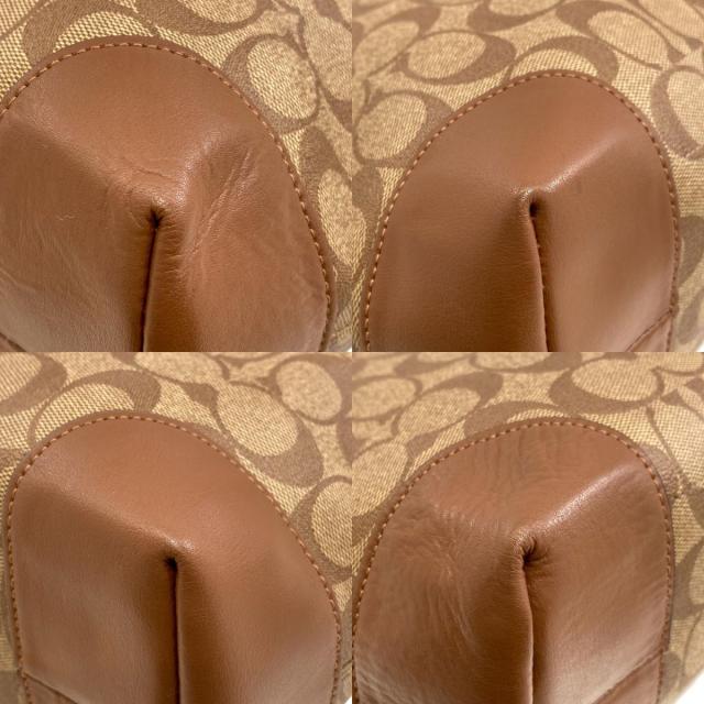 COACH コーチ F29208 シグネチャー トートバッグ PVC レディース [中古