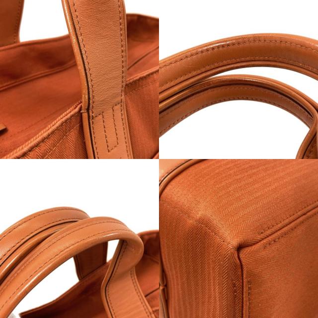 HERMES エルメス アカプルコPM ハンドバッグ コットン/ポリエステル