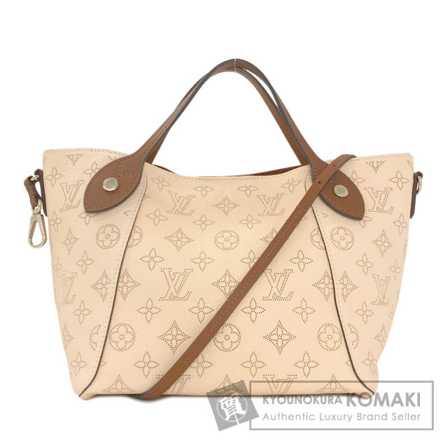 美品LOUIS VUITTONマヒナハンドバッグ LOUIS VUITTON ルイヴィトン M51950 ヒナPM ハンドバッグ マヒナレザー