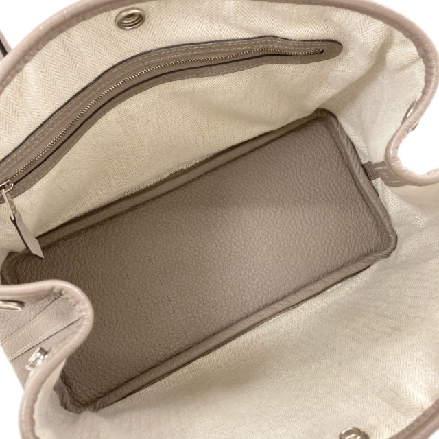 エルメス ハンドバッグ ガーデンパーティTPM グリアスファルト シルバー金具