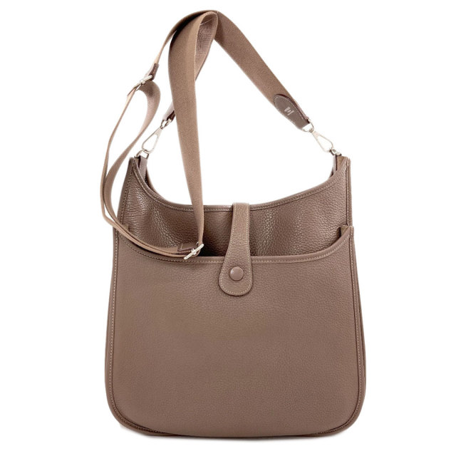 HERMES エルメス エブリン3 GM エトープ シルバー金具 ショルダー