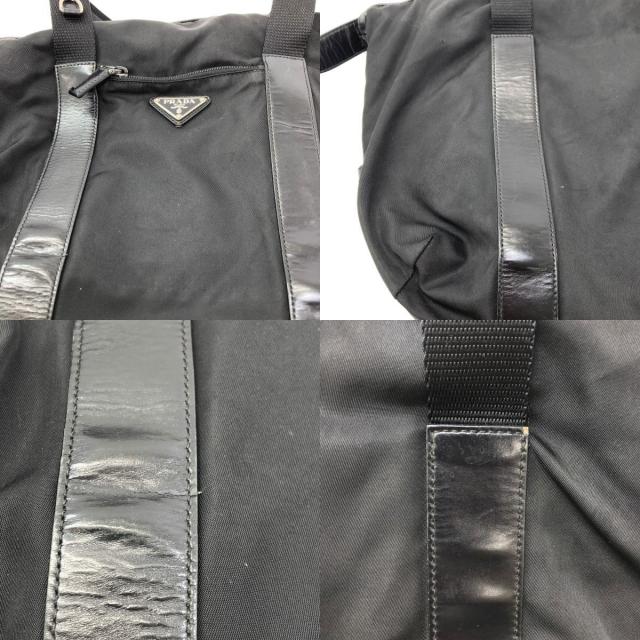 プラダ トートバッグ ロゴ金具