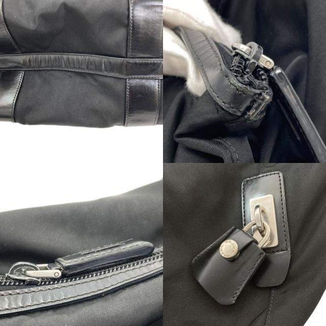 PRADA プラダ ロゴ金具 トートバッグ ナイロン素材 レディース [中古