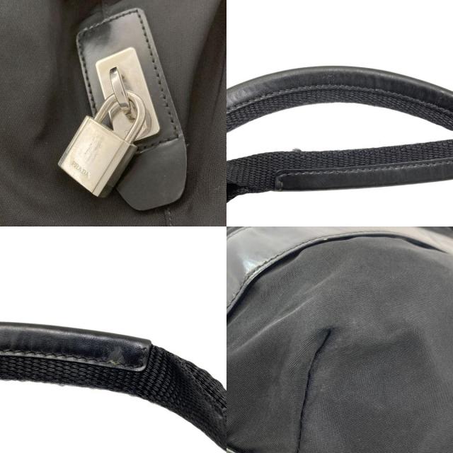 プラダ トートバッグ ロゴ金具