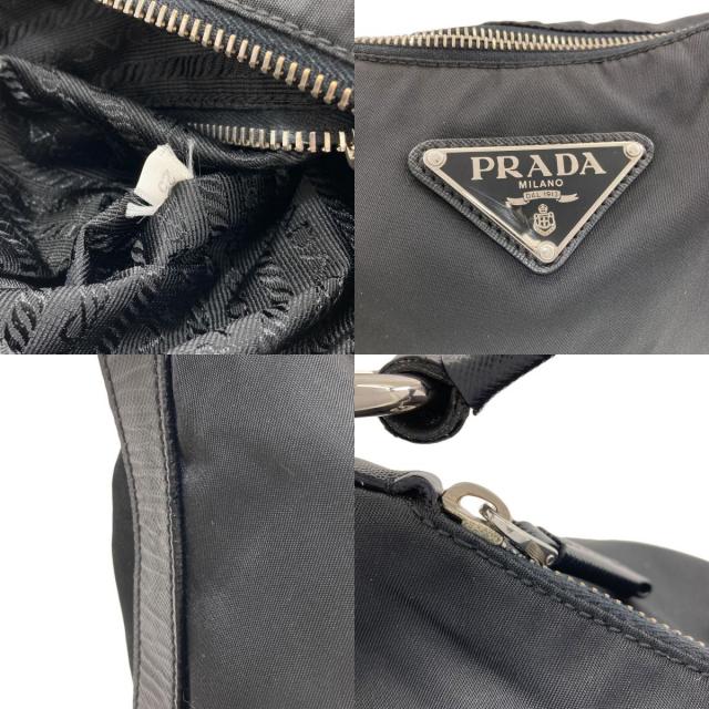 PRADA プラダ ワンショルダー ホーボー ロゴ金具 ショルダーバッグ