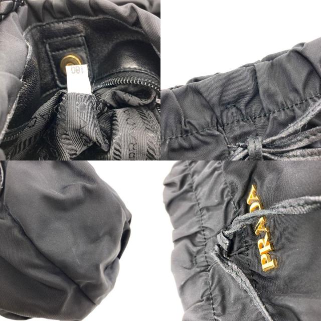 PRADA プラダ リボン ハンドバッグ ナイロン素材 レディース [中古