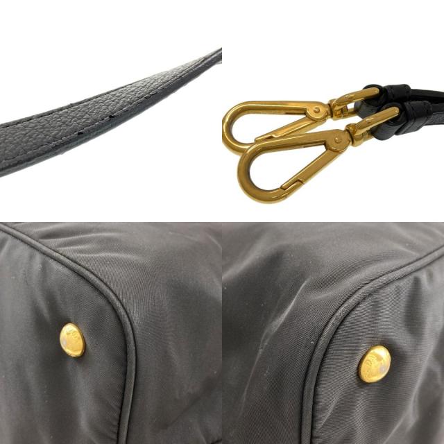 プラダ トートバッグ ロゴ金具 2WAY