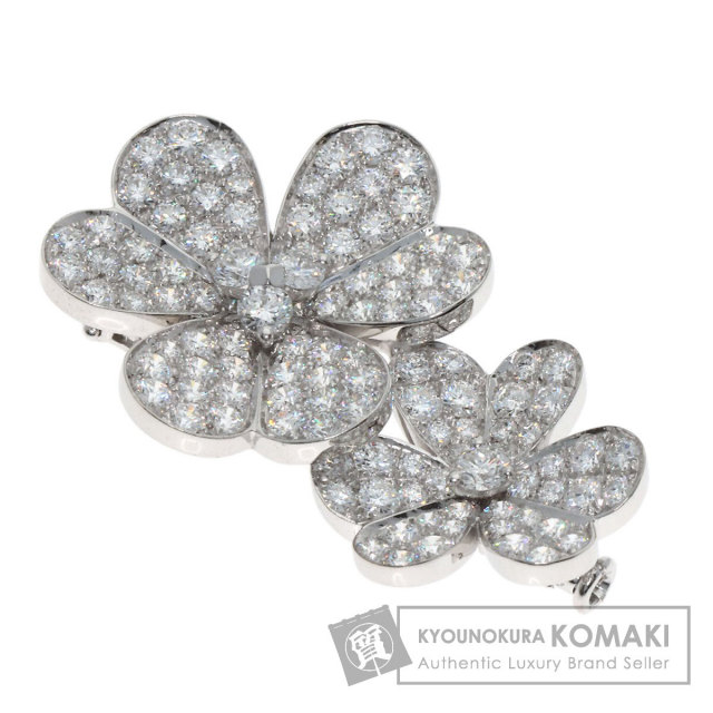 ヴァンクリーフ＆アーペル ブローチ フリヴォル ダイヤモンド