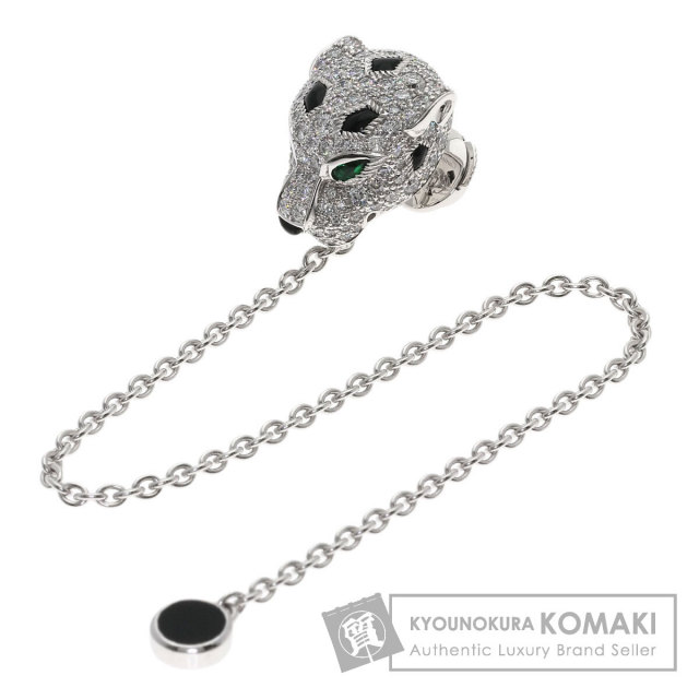 美品Cartier パンテールYOKANブローチ CARTIER カルティエ パンテール ダイヤモンド オニキス エメラルド