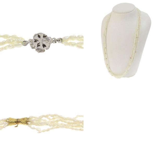 k18　淡水パール　ネックレス　2点セット お得2本セット | 淡水パール・14kgfチェーンネックレス|結婚式