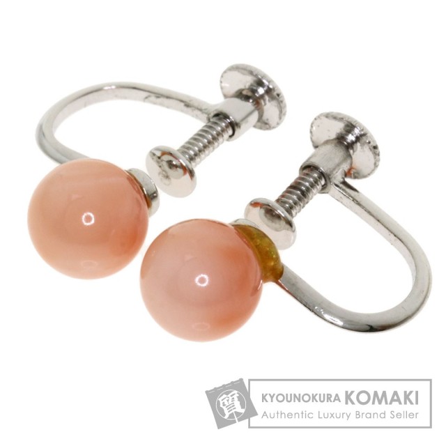 セレクトジュエリー イヤリング サンゴ 珊瑚