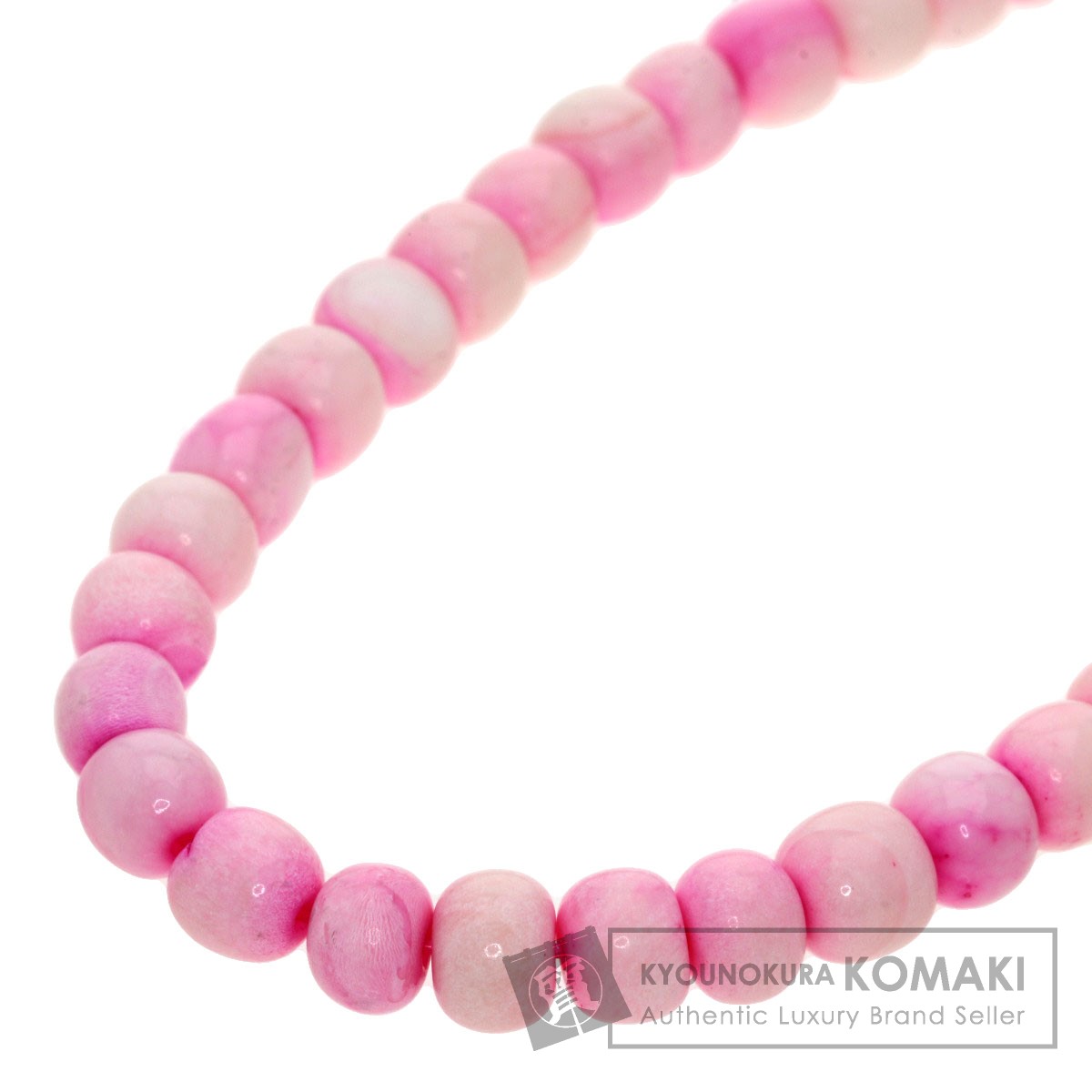 セレクトジュエリー ネックレス カラーストーン ピンク