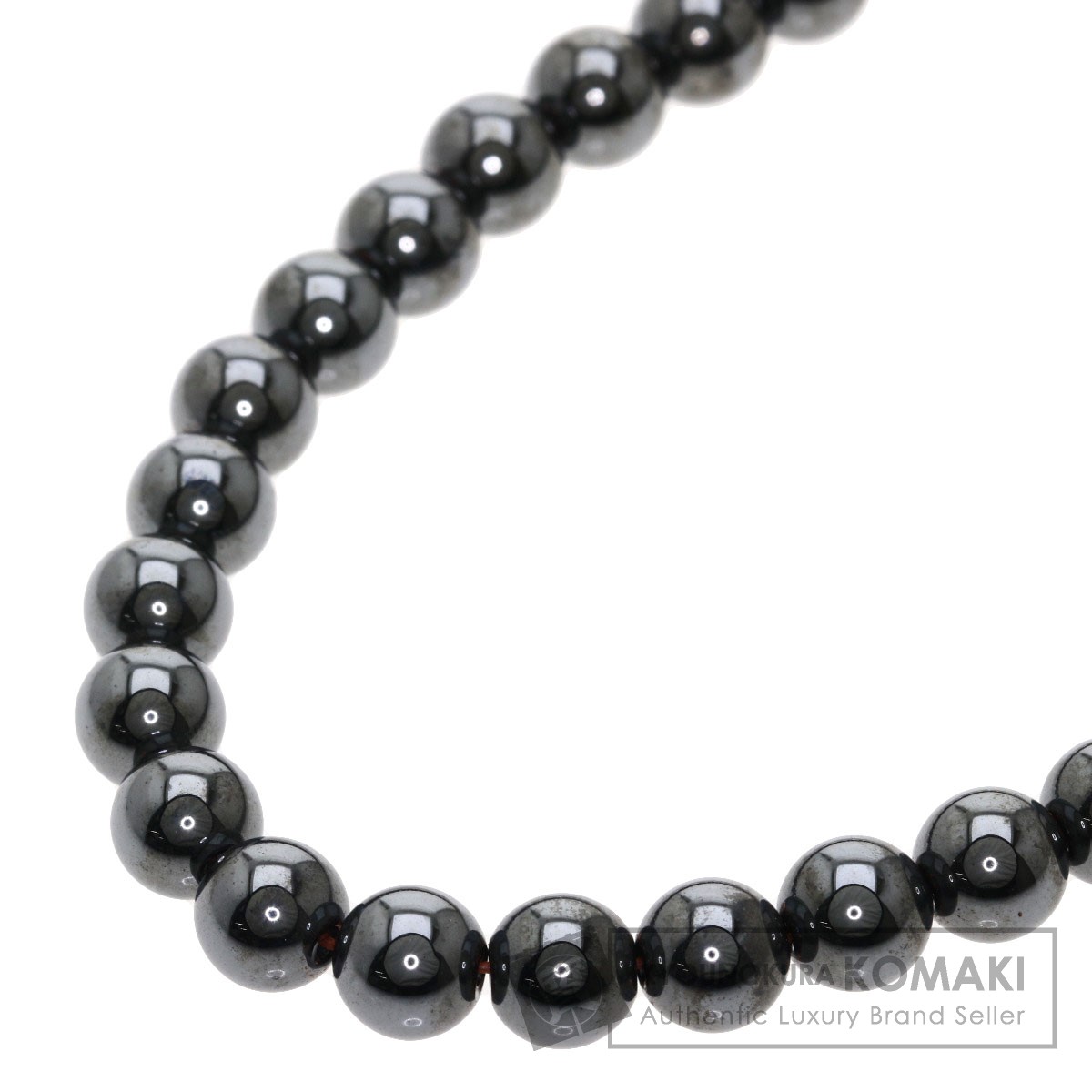 セレクトジュエリー ネックレス カラーストーン ブラックシルバー