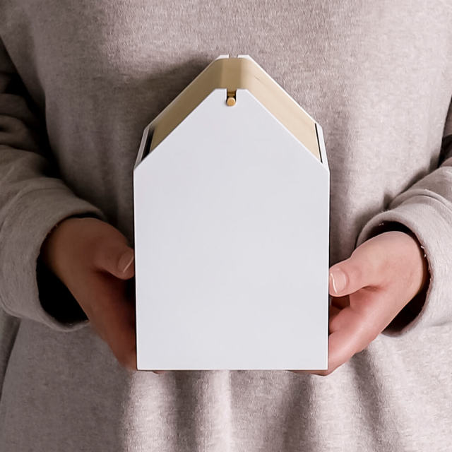 Yumo(ユウモ)　木製コンパクトダストボックス