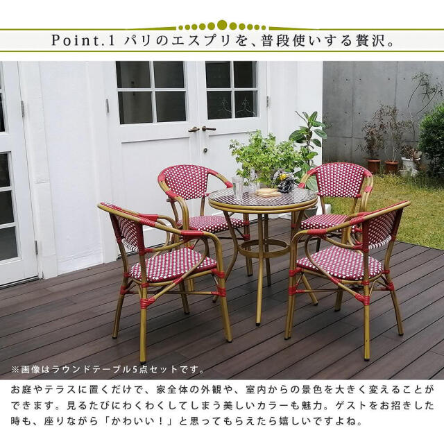 Chaise（シェイズ） ガーデンチェアー 2脚セット