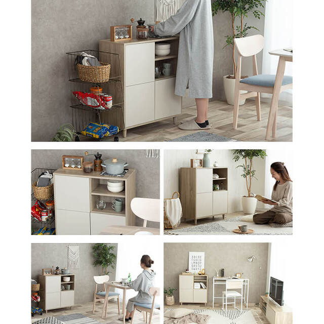 Rine（リイネ） バイカラーキャビネット