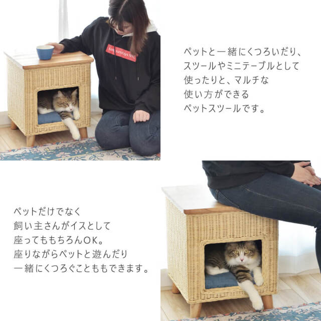 Koti（コティ）　ペットハウススツール