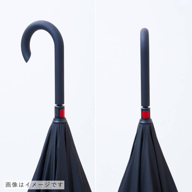 Paraplu（パラプル）　晴雨兼用　逆さに開く2重傘