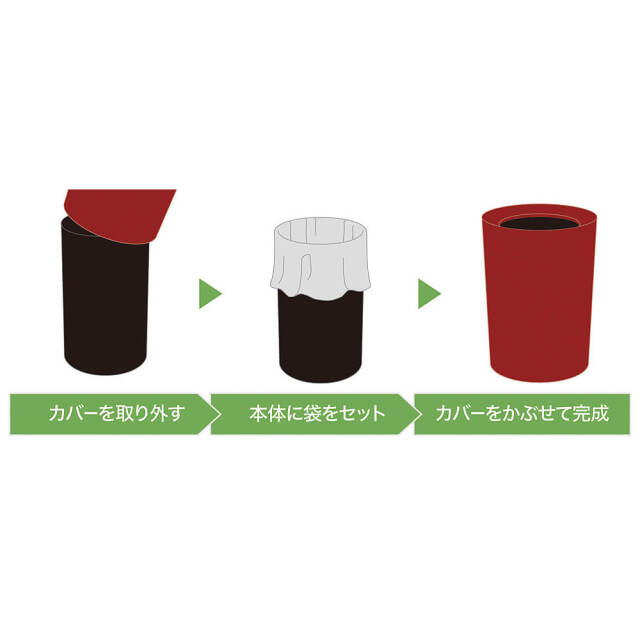 Bel（ベル） ダストボックス 丸形タイプ