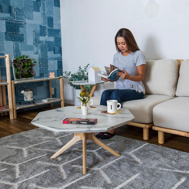 Collet（コレット） センターテーブル 8角形タイプ