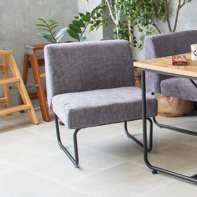 November（ノーベンバー） 1人掛けソファー グレーカラー