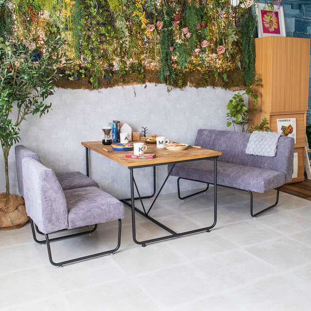 November（ノーベンバー） 2人掛けソファー グレーカラー