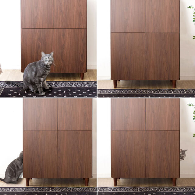 Neroli（ネロリ）　猫トイレクローゼット　2段