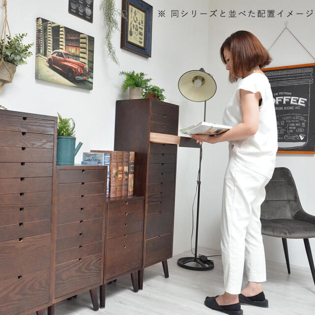 Laps（ラップス） 多段収納チェスト 5段タイプ